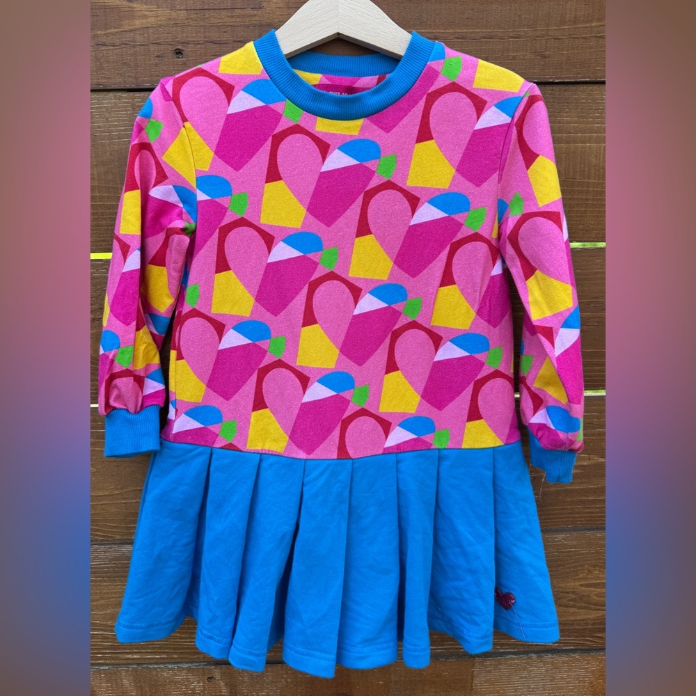 Agatha Ruiz De La Prada heart dress 3 toddler